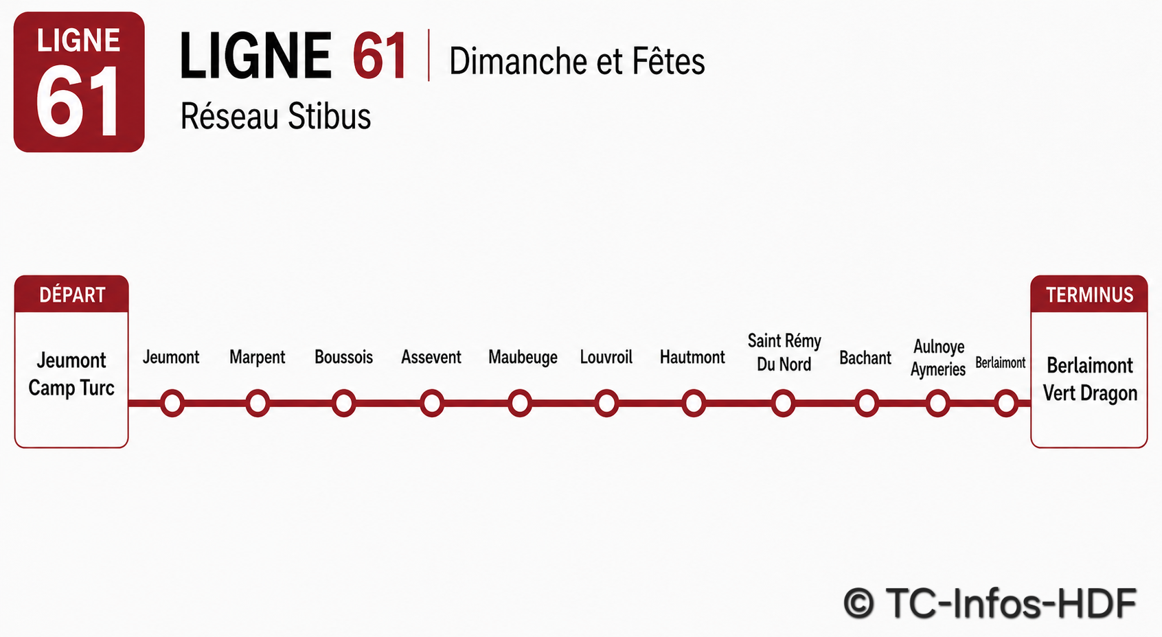 Ligne 61
